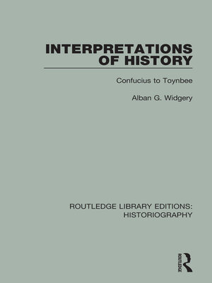 cover image of Interpretations of History